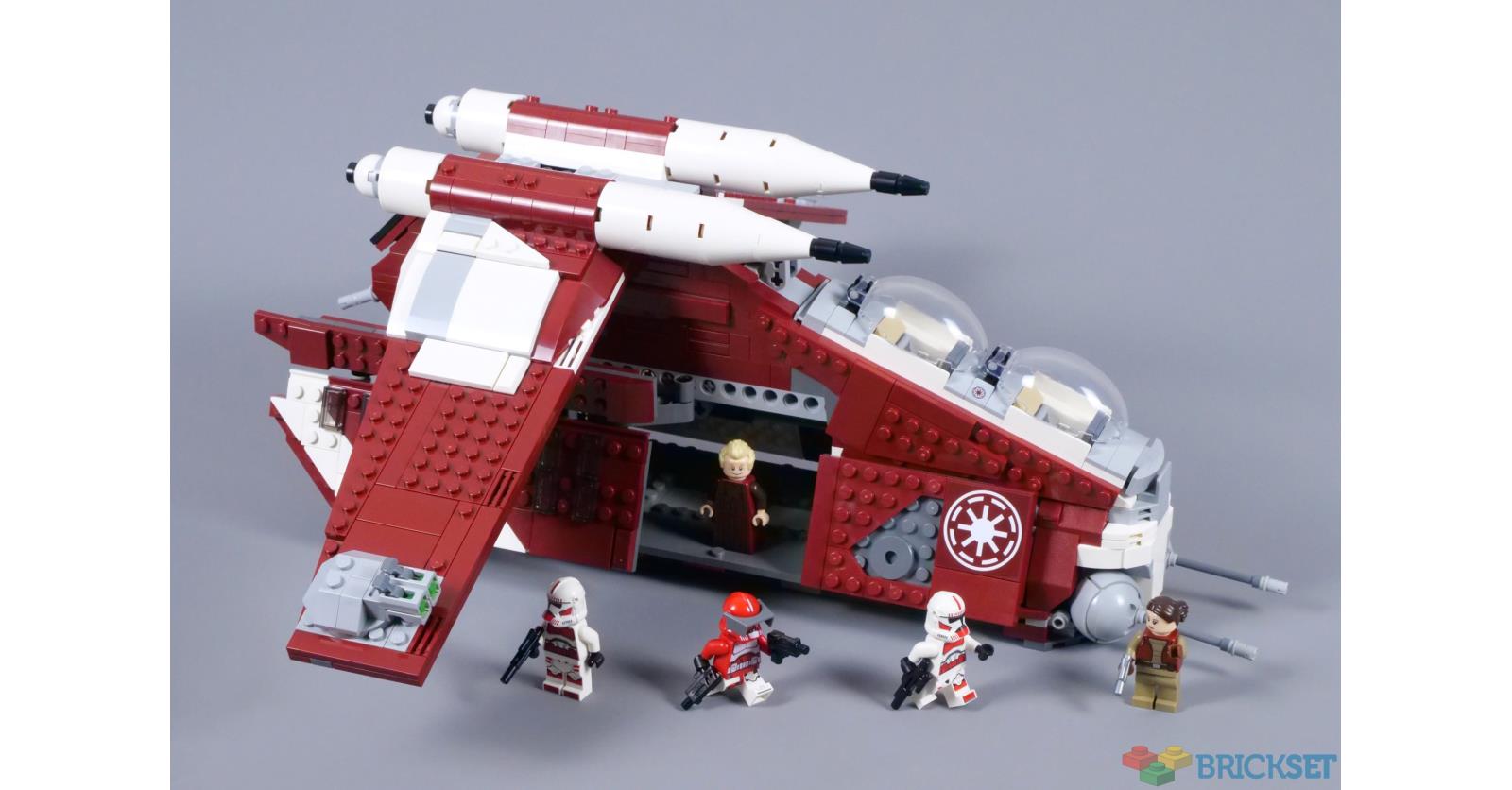 LEGO Star Wars 75354 Coruscant Guard Gunship review | Brickset