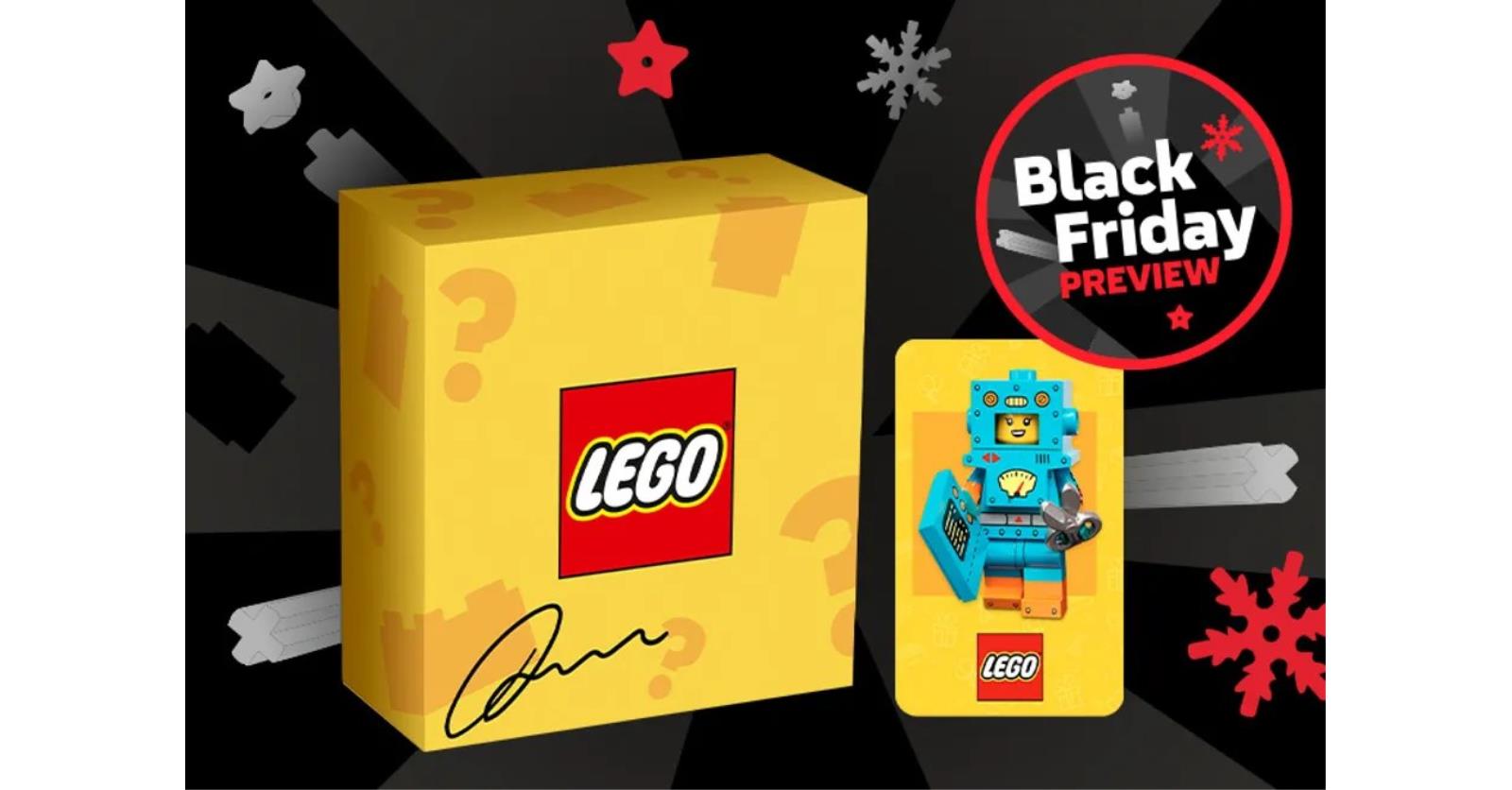 LEGO Black Friday Preview livestream happening November 8th Brickset