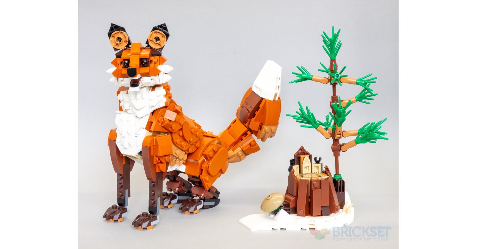 LEGO Creator 31154 Forest Animals: Red Fox review | Brickset