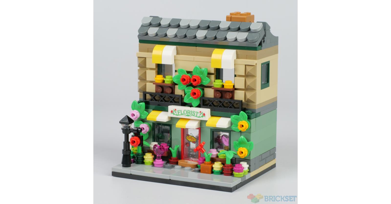 LEGO 40680 Flower Store review | Brickset