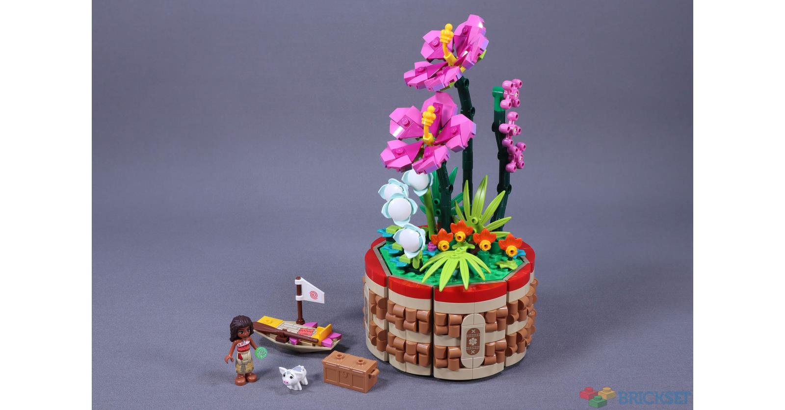 LEGO Disney 43252 Moana's Flowerpot review | Brickset