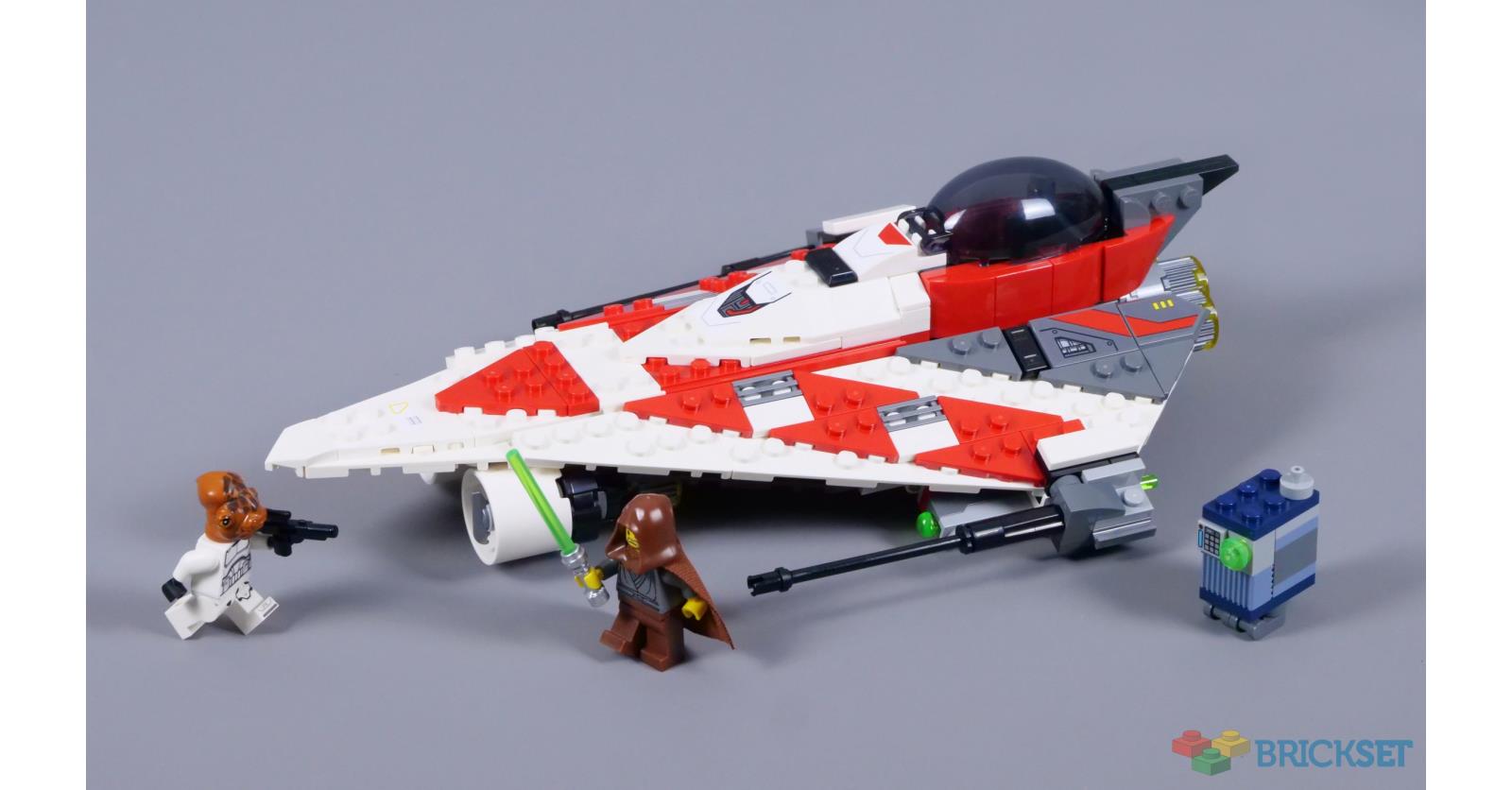 LEGO Star Wars 75388 Jedi Bob's Starfighter review | Brickset