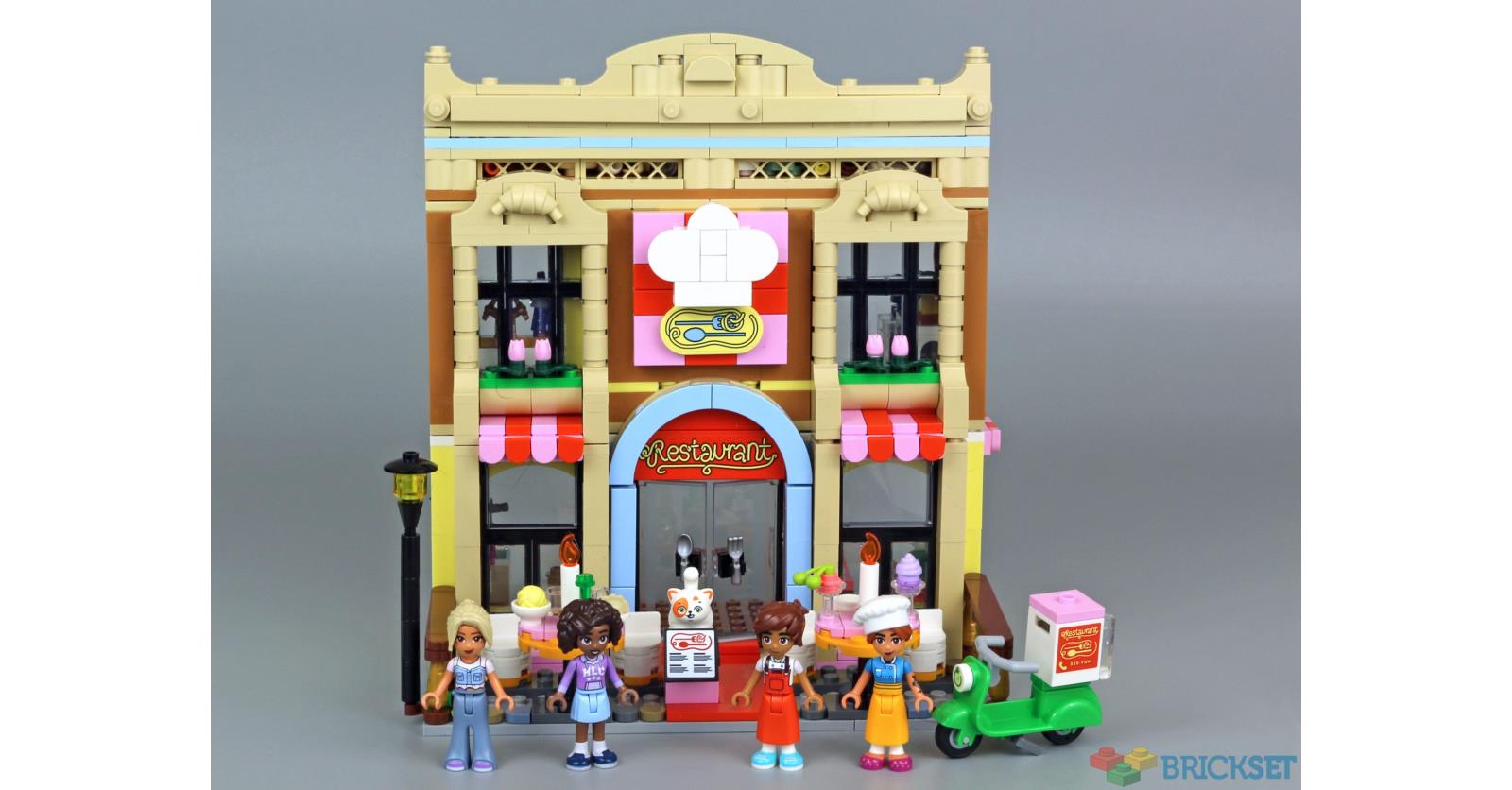 LEGO Friends 42655 Restaurant and Cooking School review | Brickset