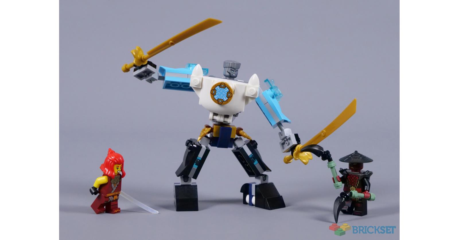 ONIGOJI LEGO Ninjago 71827 Zane's Battle Suit Mech review | Brickset