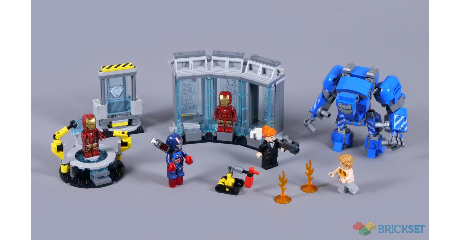ライラックページ LEGO Marvel Super Heroes 76315 Iron Man's Laboratory: Hall of