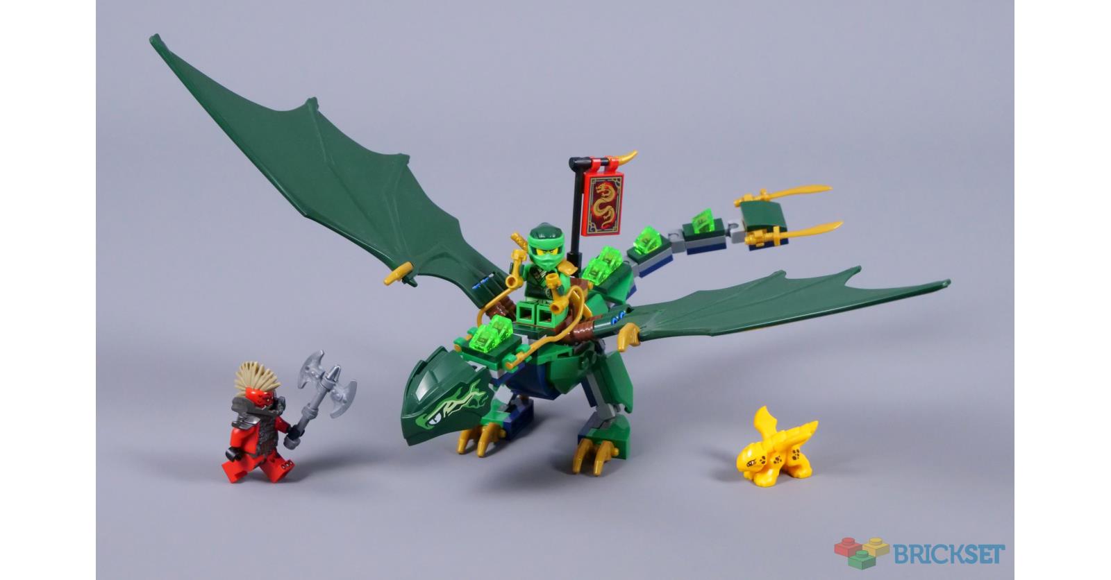  Medium Waddlewuddle Dragon グリーン LEGO Set 71829-1 Lloyd's Green Forest Dragon (2025 Ninjago