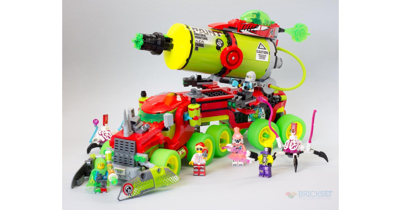 LEGO Dreamzzz 71499 Mateo's Spray Paint Truck review | Brickset