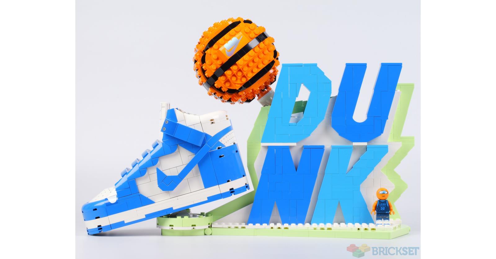 LEGO Nike 43008 Nike Dunk review | Brickset