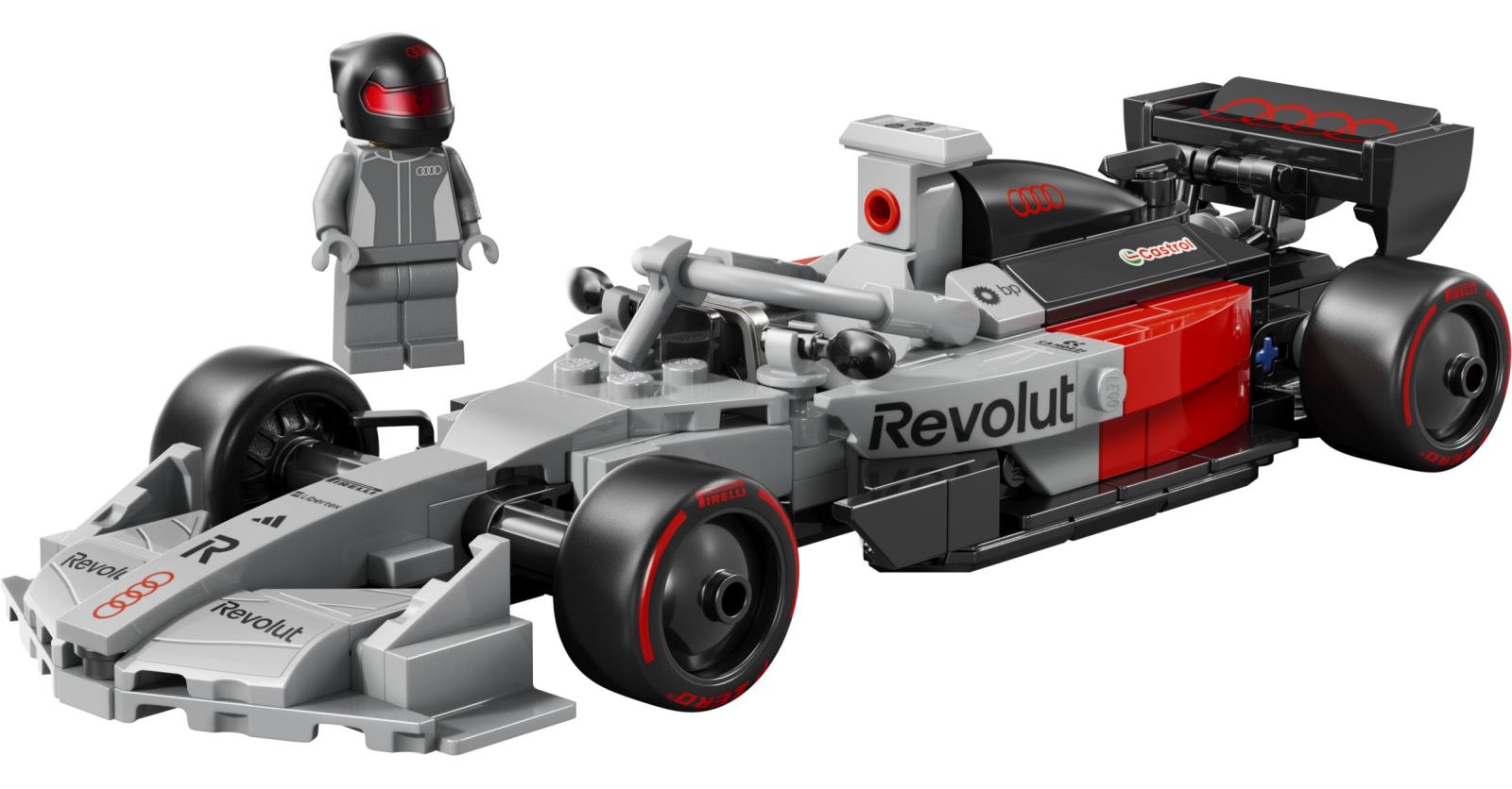 LEGO Speed Champions Audi Revolut F1 car revealed!