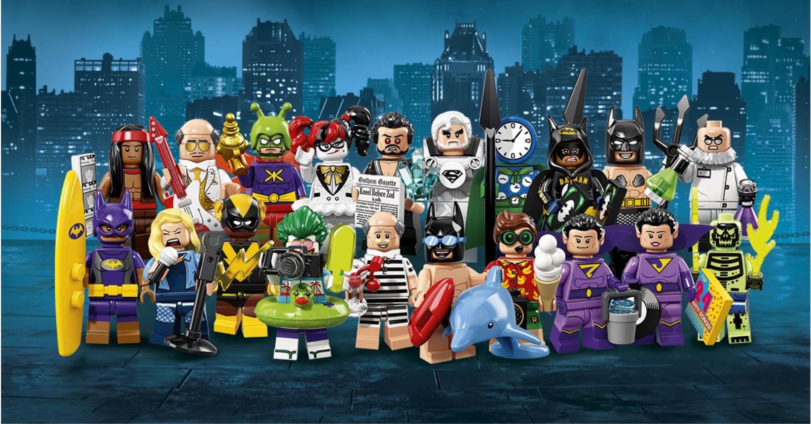 LEGO Batman The Movie Minifigure Mini Figure lot Of 47 + Extras! Lego Movie  LOOK