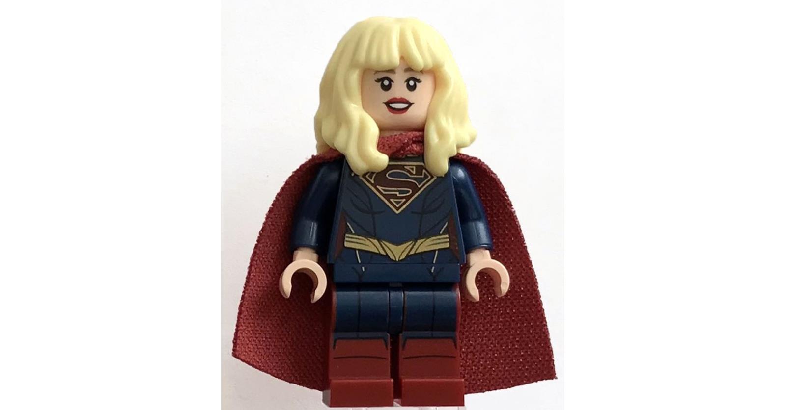 Lego discount supergirl minifigure