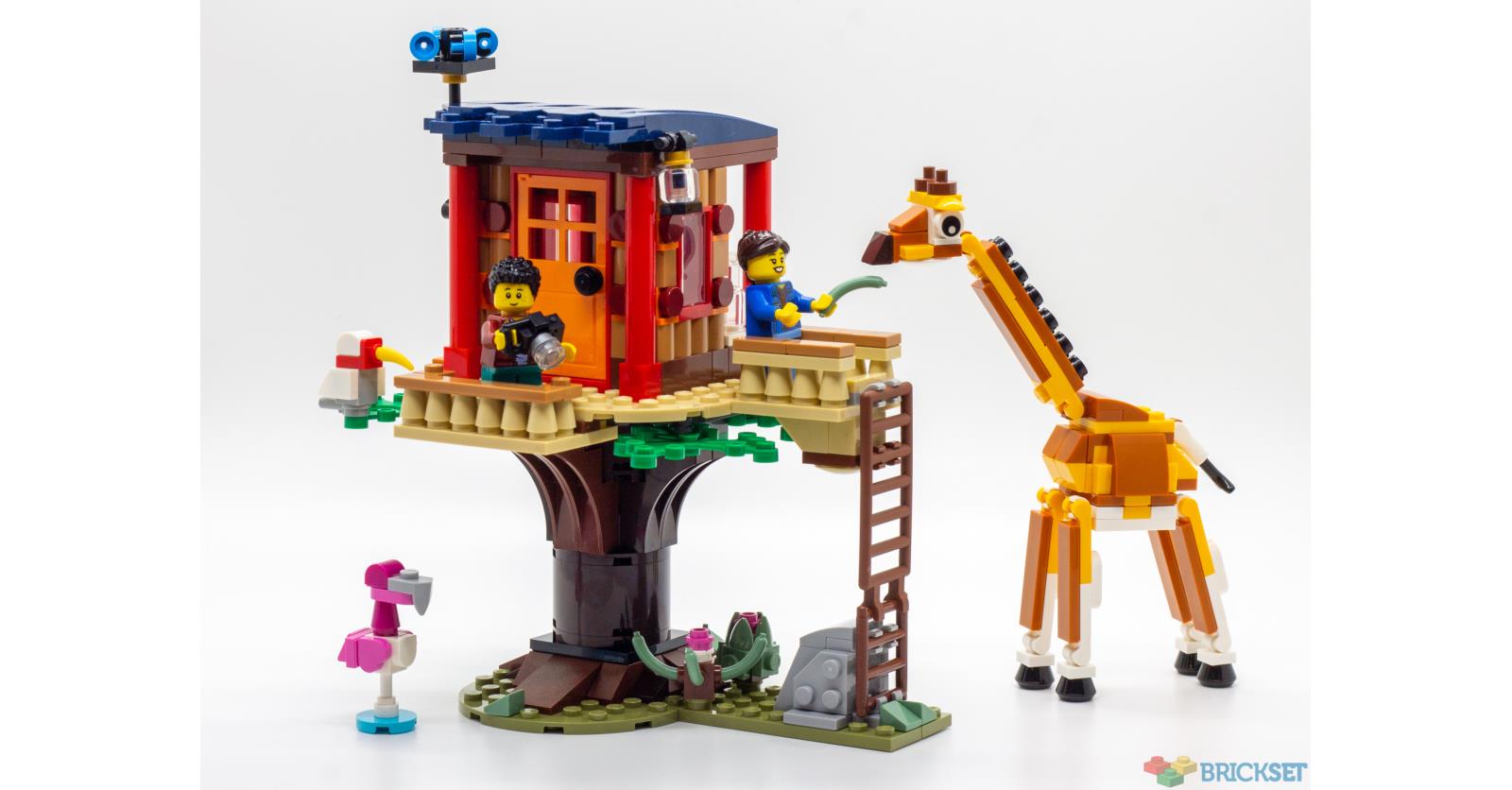 LEGO 31116 Safari Wildlife Tree House review Brickset