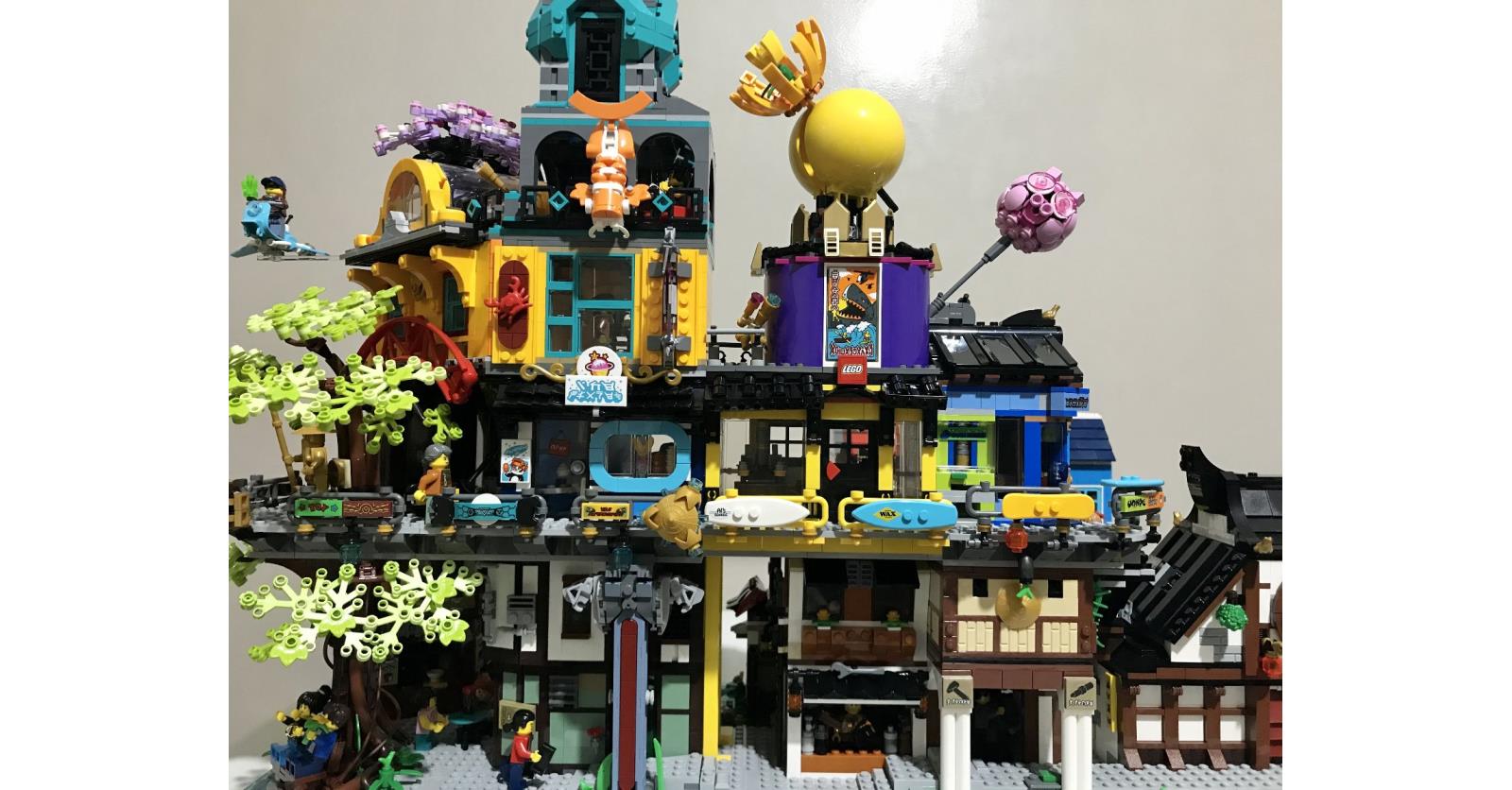 Ninjago best sale city brickset