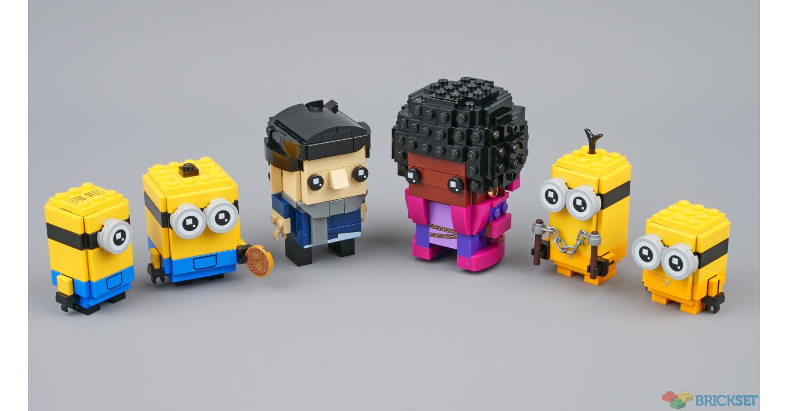 Lego Minions Brickheadz Review Brickset 