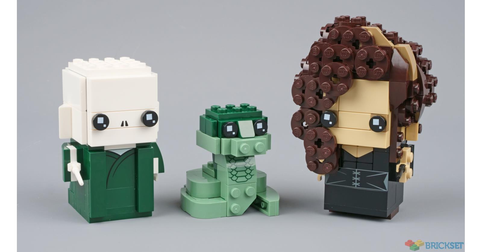 LEGO BrickHeadz Voldemort, Nagini & Bellatrix Set 40496 - US