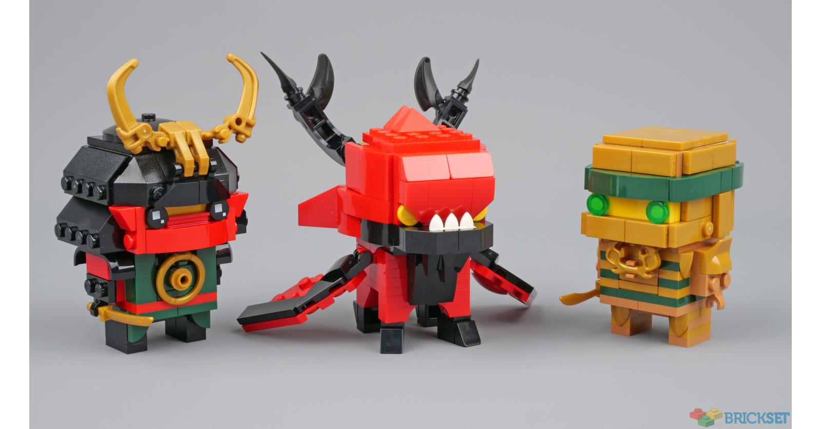 LEGO Ninjago Brickheadz 40490 Ninjago 10 anni Esclusivo Nuovo MISB 