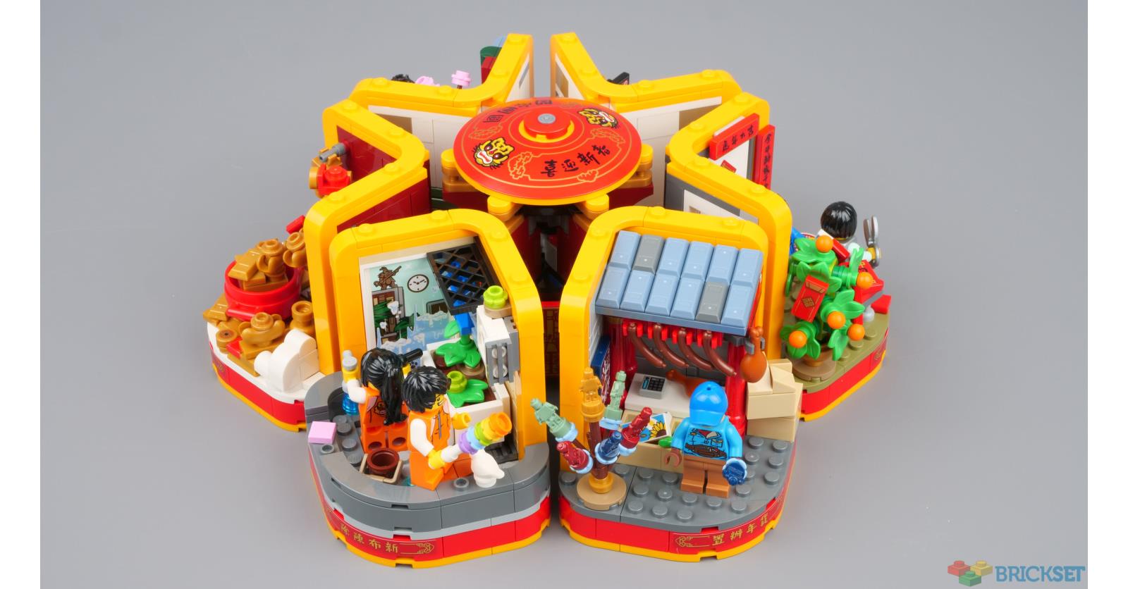 LEGO Seasonal 80108 Lunar New Year Traditions review | Brickset
