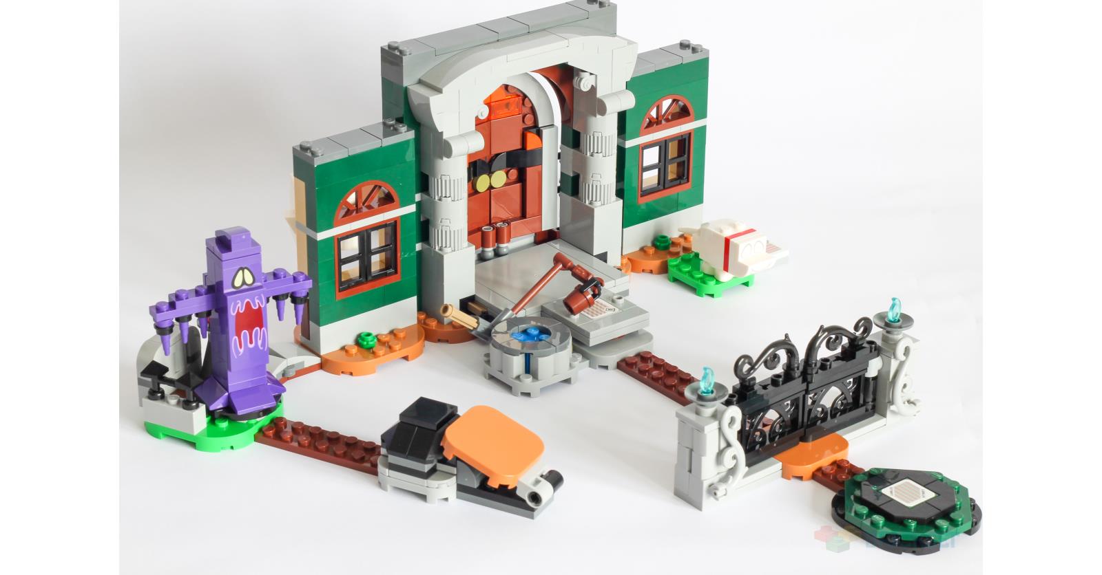 カーリーメイプル LEGO Super Mario 71399 Luigi's Mansion Entryway review