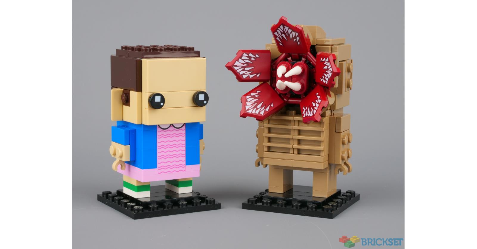 LEGO BrickHeadz 40549 Demogorgon & Eleven review | Brickset