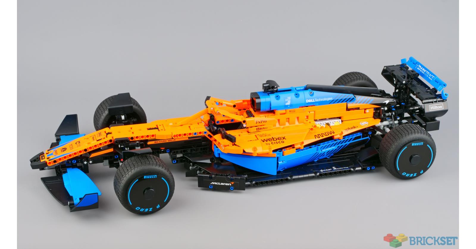 LEGO Technic 42141 McLaren Formula 1 Race Car review | Brickset