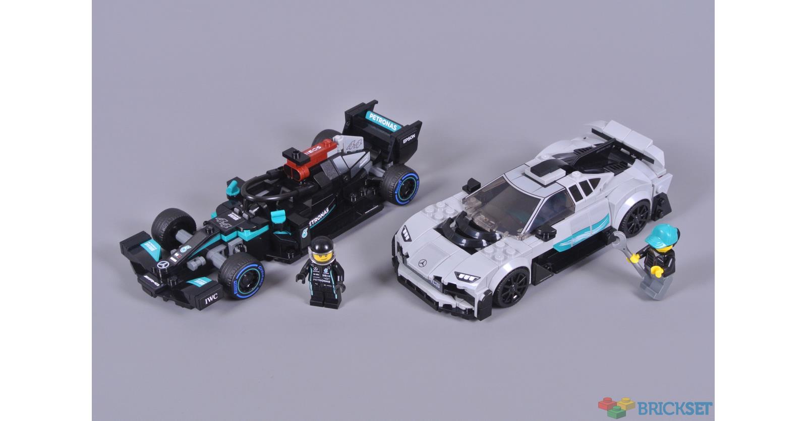 Comparing My Custom Lego Mercedes W12 to The Lego Speed Champions