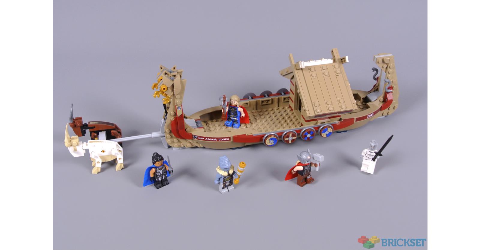 LEGO 76208 The Goat Boat review Brickset