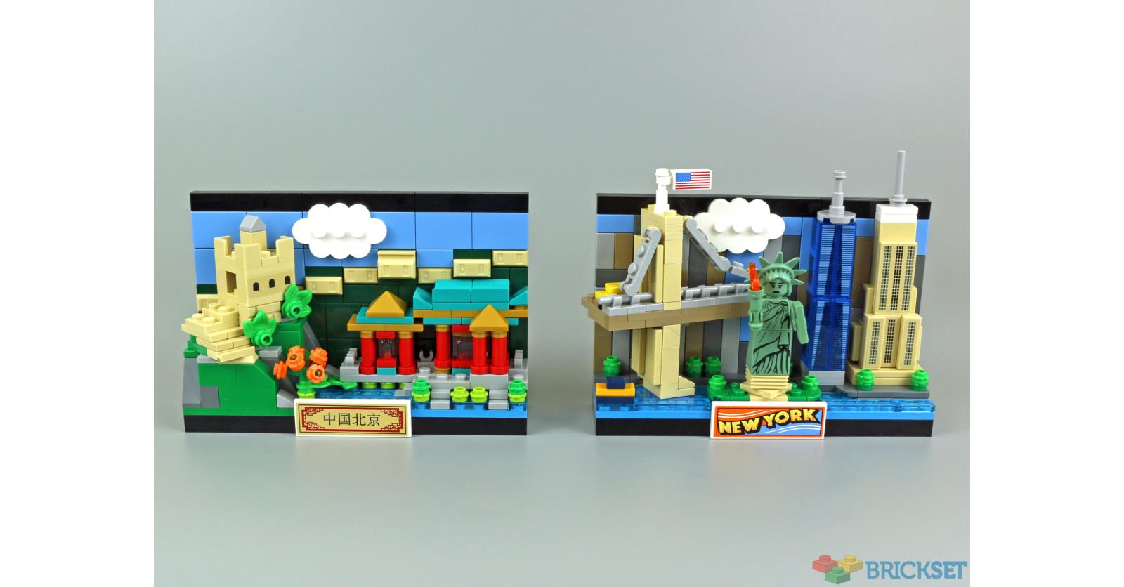 「SUPERB!」nanosounds LEGO New York Postcard Set 40519 | Brick Owl - LEGO Marketplace