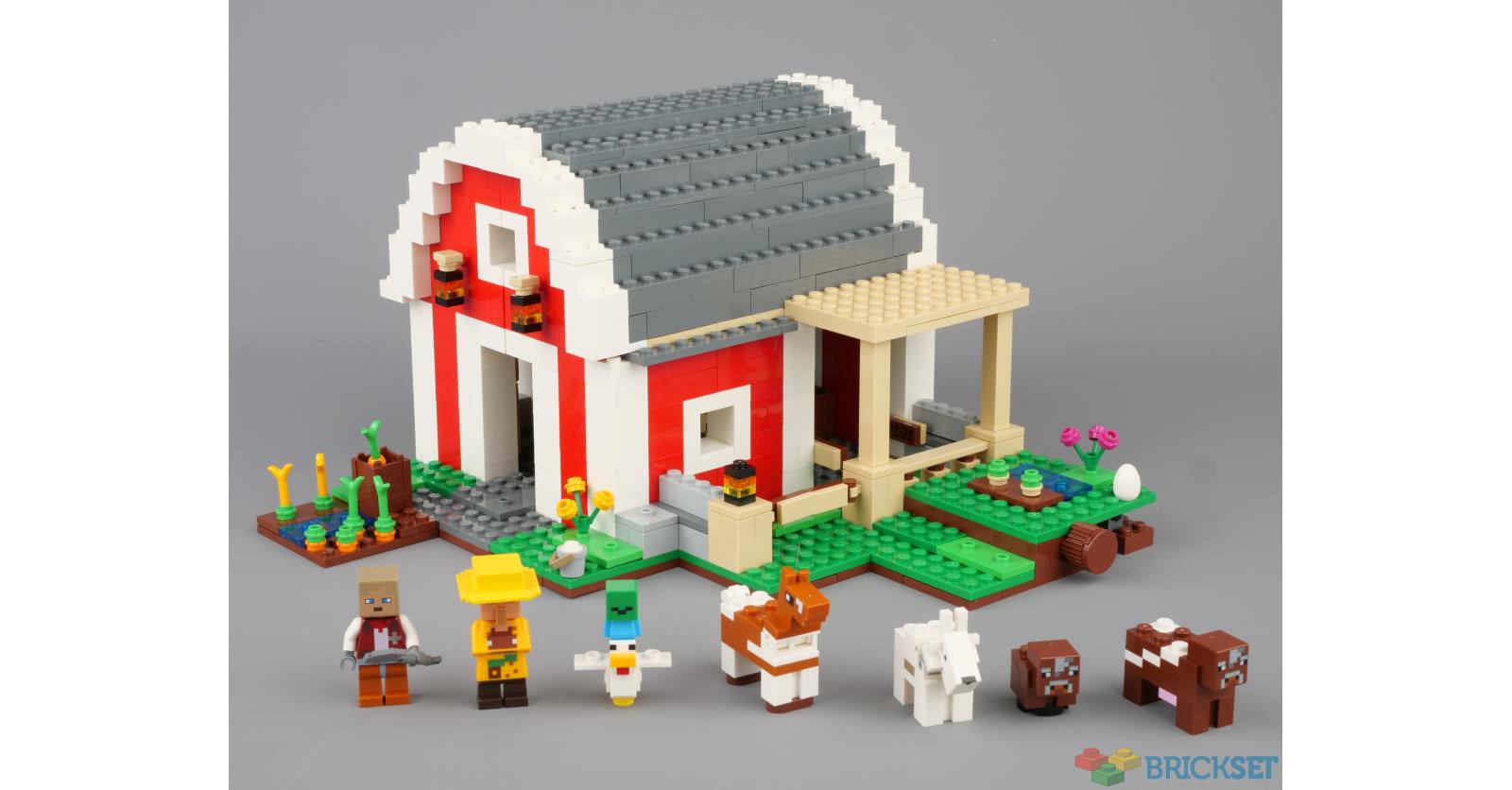 Takt forvrængning kaste støv i øjnene LEGO 21187 The Red Barn review | Brickset