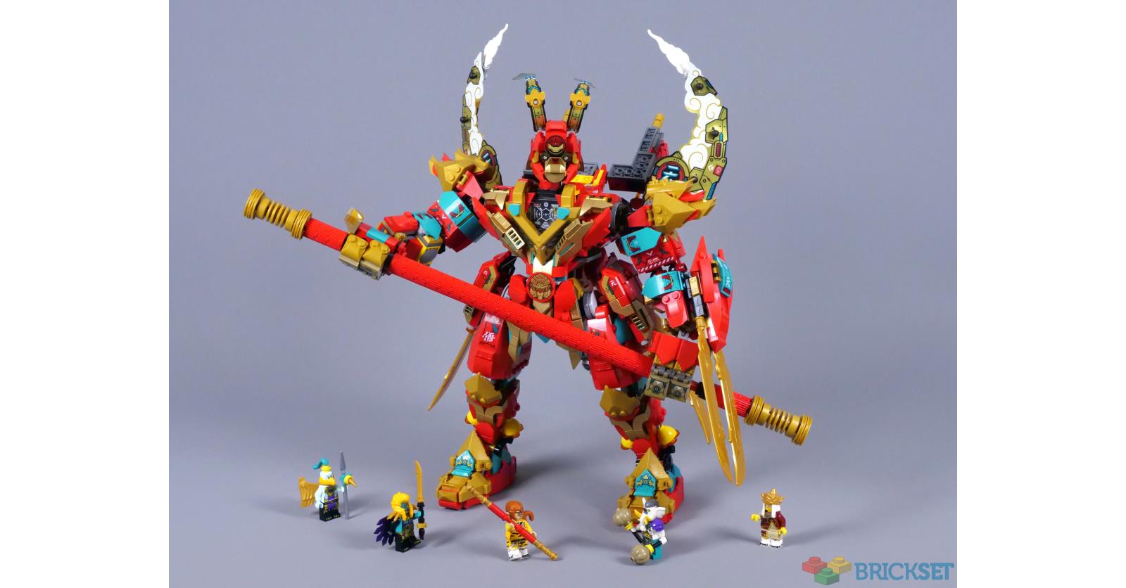 Lego 80012 monkie kid best sale monkey king warrior mech