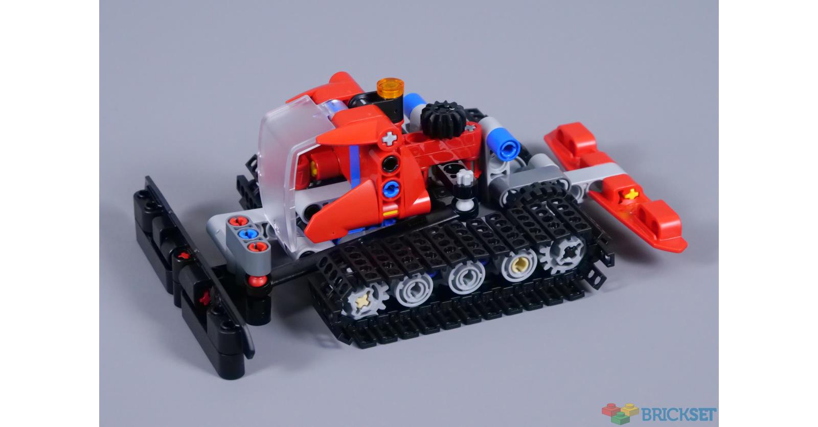 Lego discount snow groomer