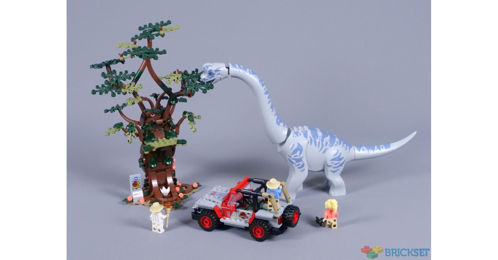 LEGO 76960 Brachiosaurus Discovery review Brickset