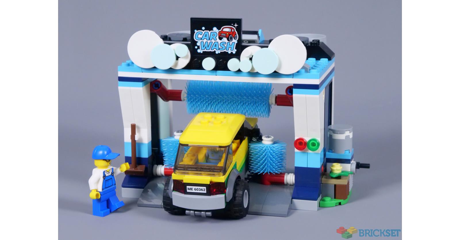 Lego city best sale car wash