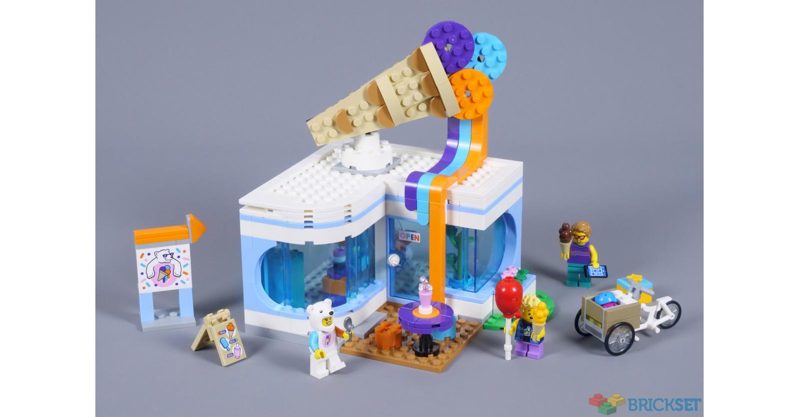 Friends lego cheap ice cream shop