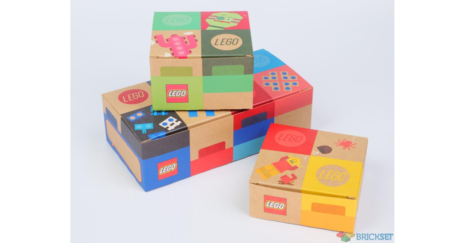 Lego store cardboard box