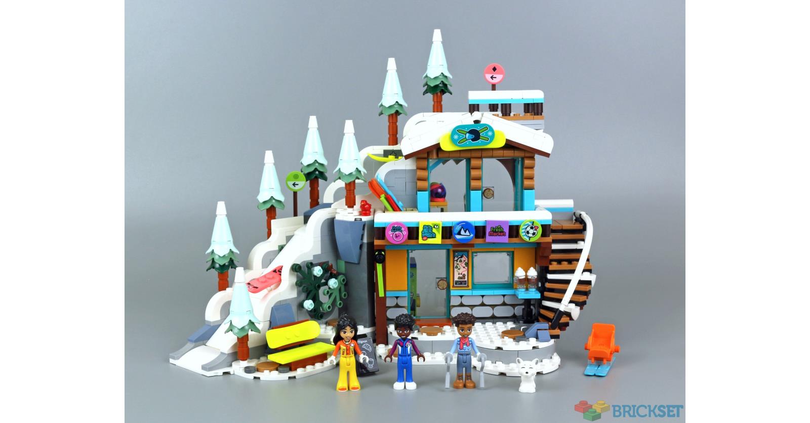 LEGO 41756 Holiday Ski Slope Cafe review Brickset