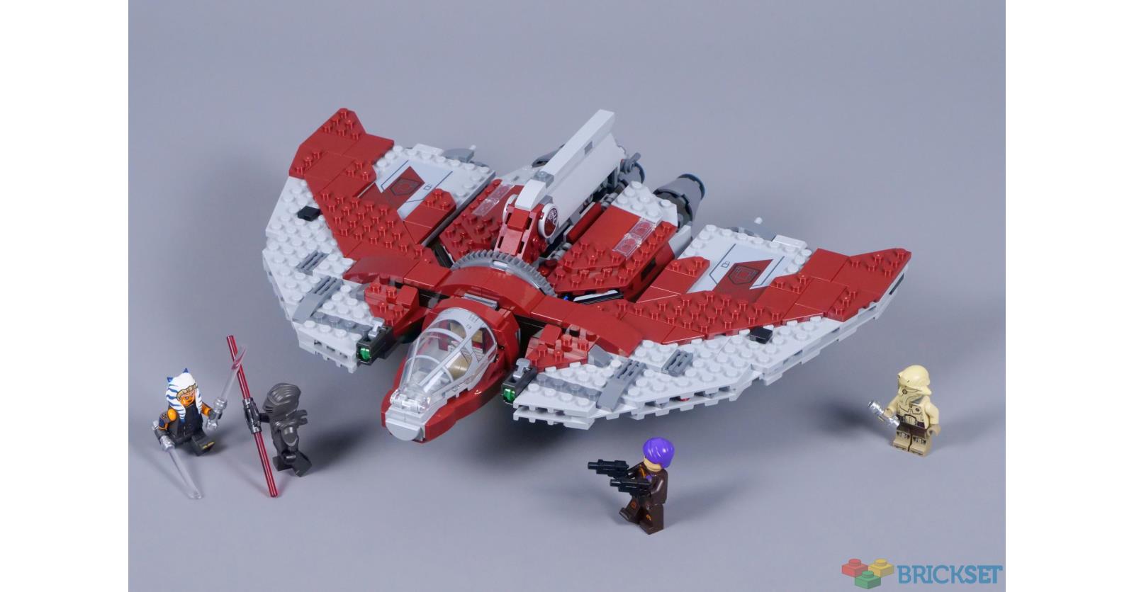 3DSセット LEGO Ahsoka Tano's T-6 Jedi Shuttle Set 75362 | Brick Owl
