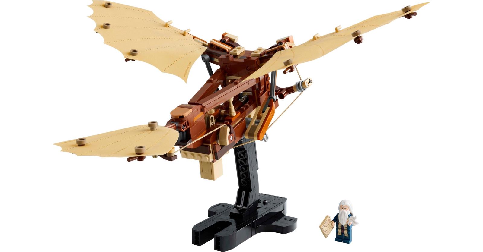 Leonardo da Vinci's Flying Machine revealed! | Brickset