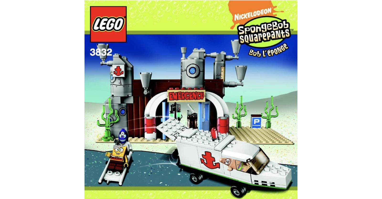 Lego spongebob best sale emergency room