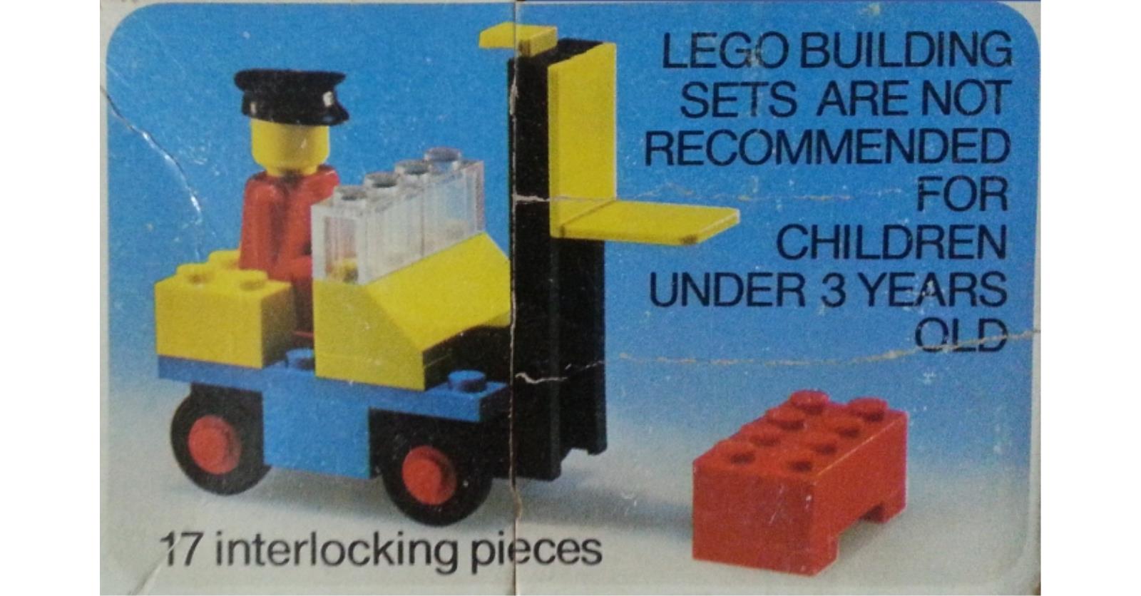 Lego forklift hot sale set