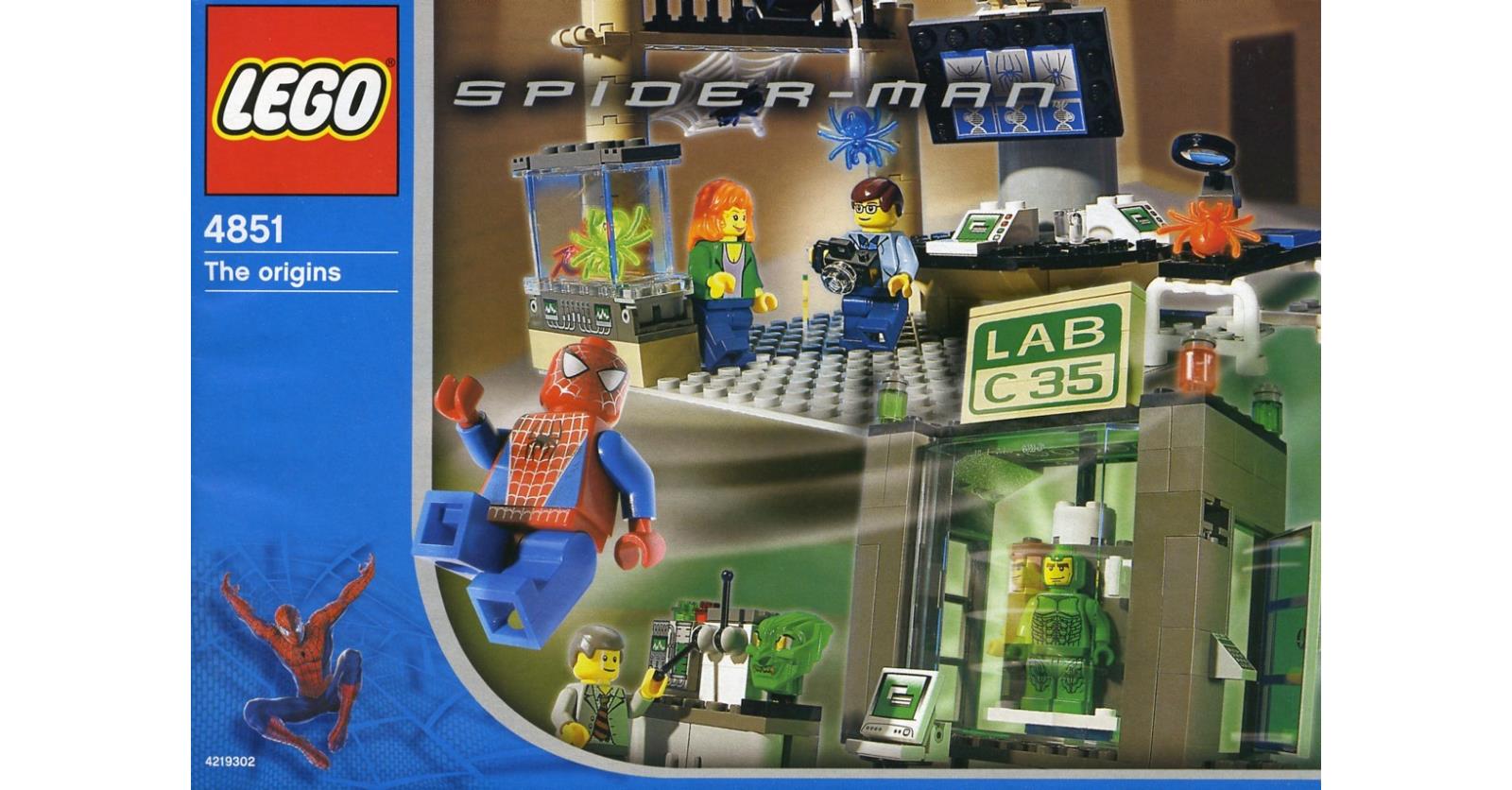 Spiderman green best sale goblin lego set