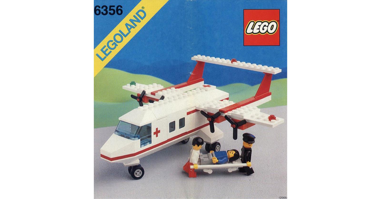 Lego hospital plane hot sale