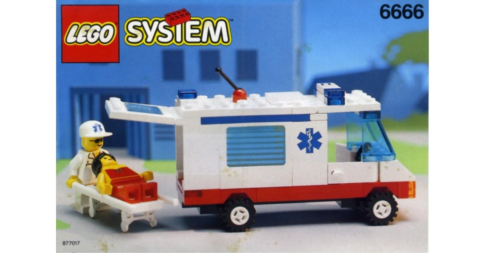 Lego best sale hospital 1990