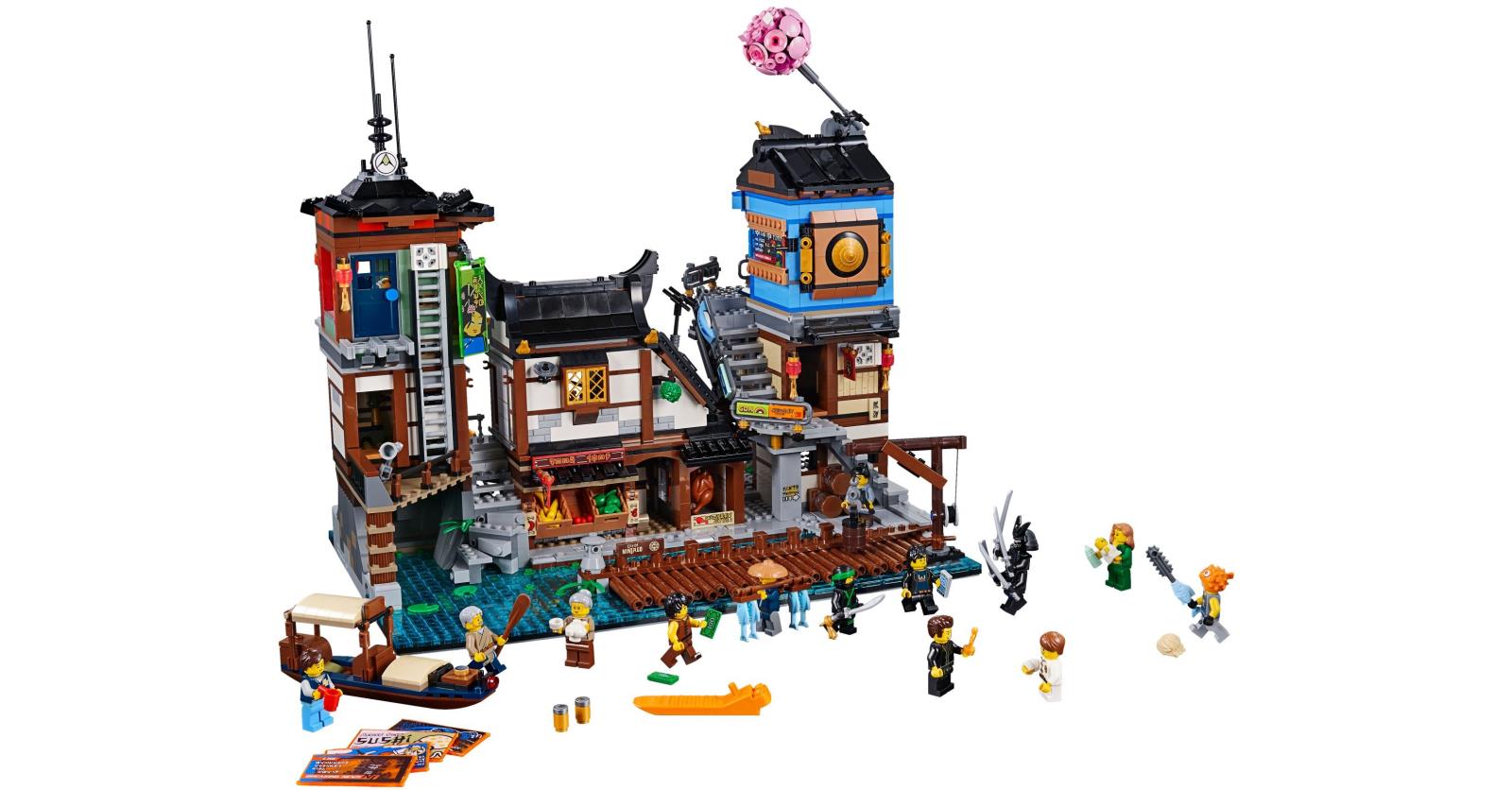 Ninjago City Docks more images Brickset