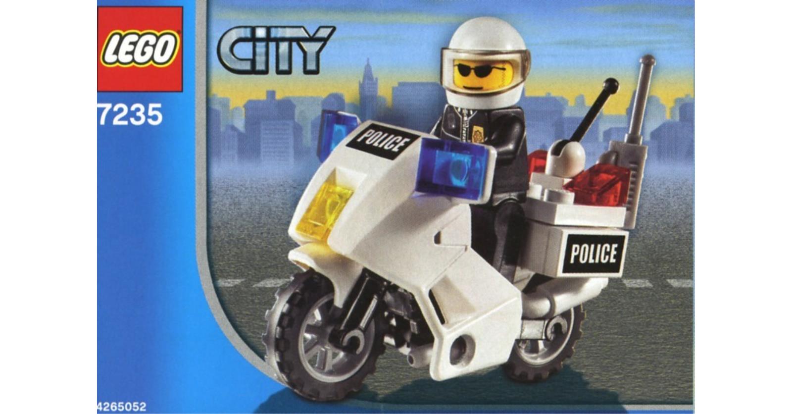 Lego city hot sale police motorbike