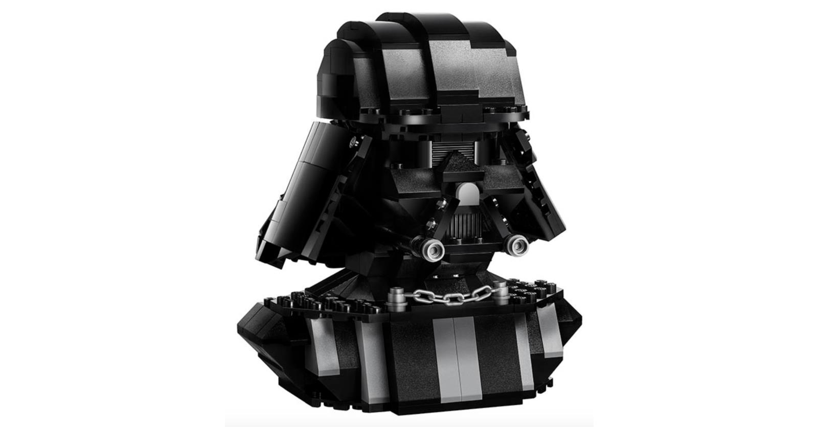 Target lego store darth vader bust