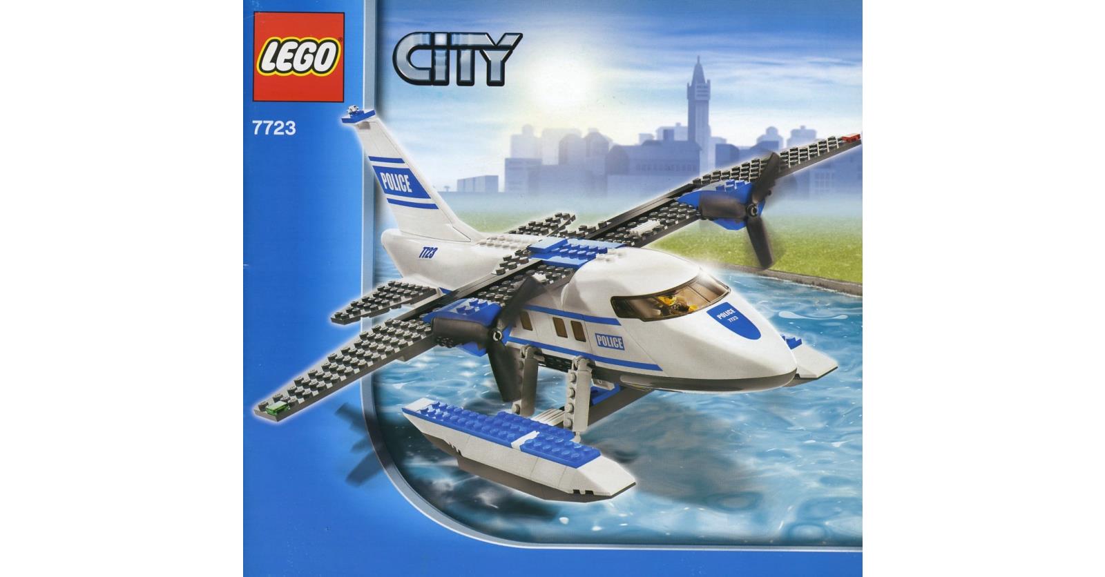 Lego city discount police plane 7723