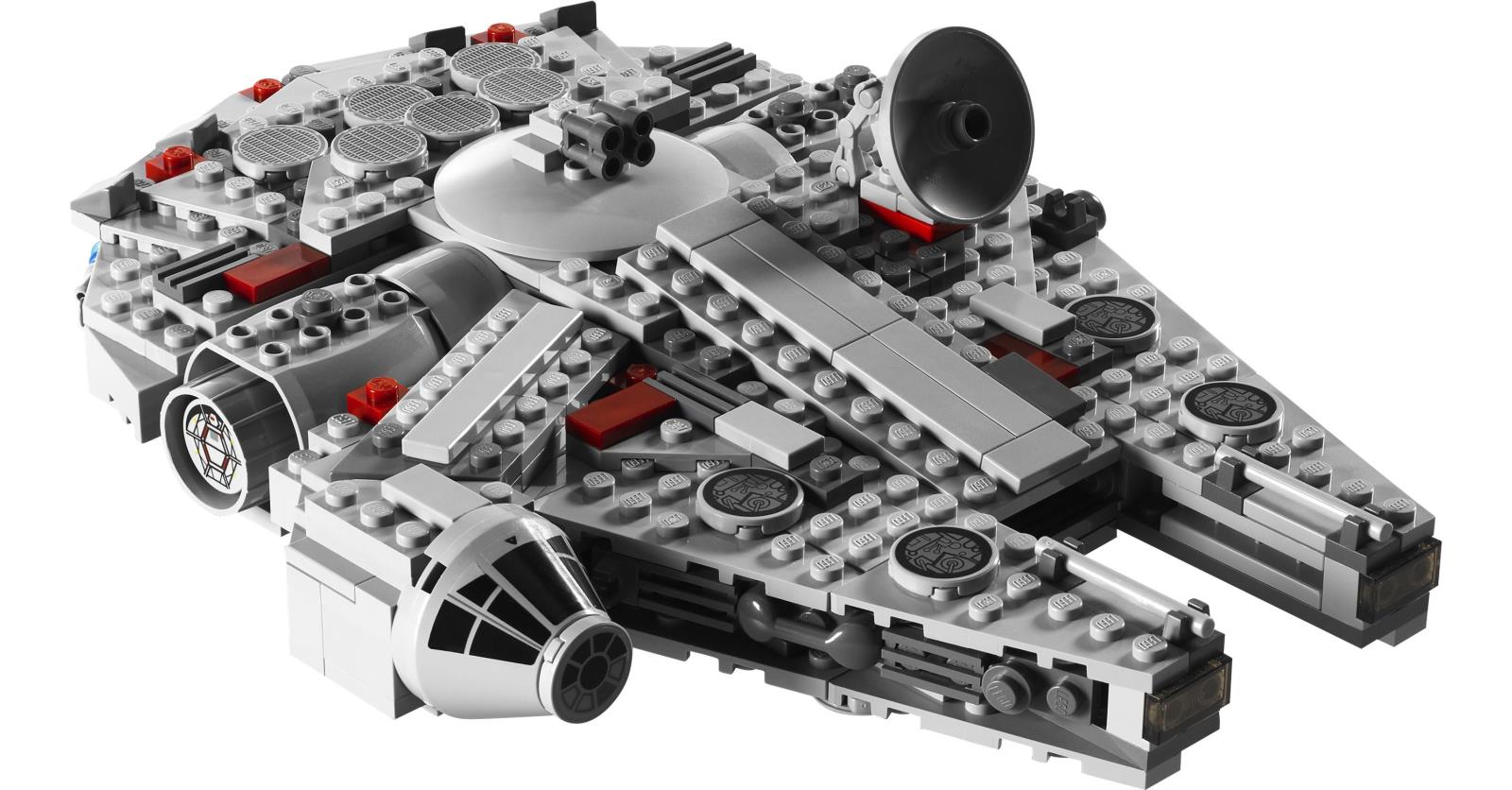 Millennium falcon lego online set walmart