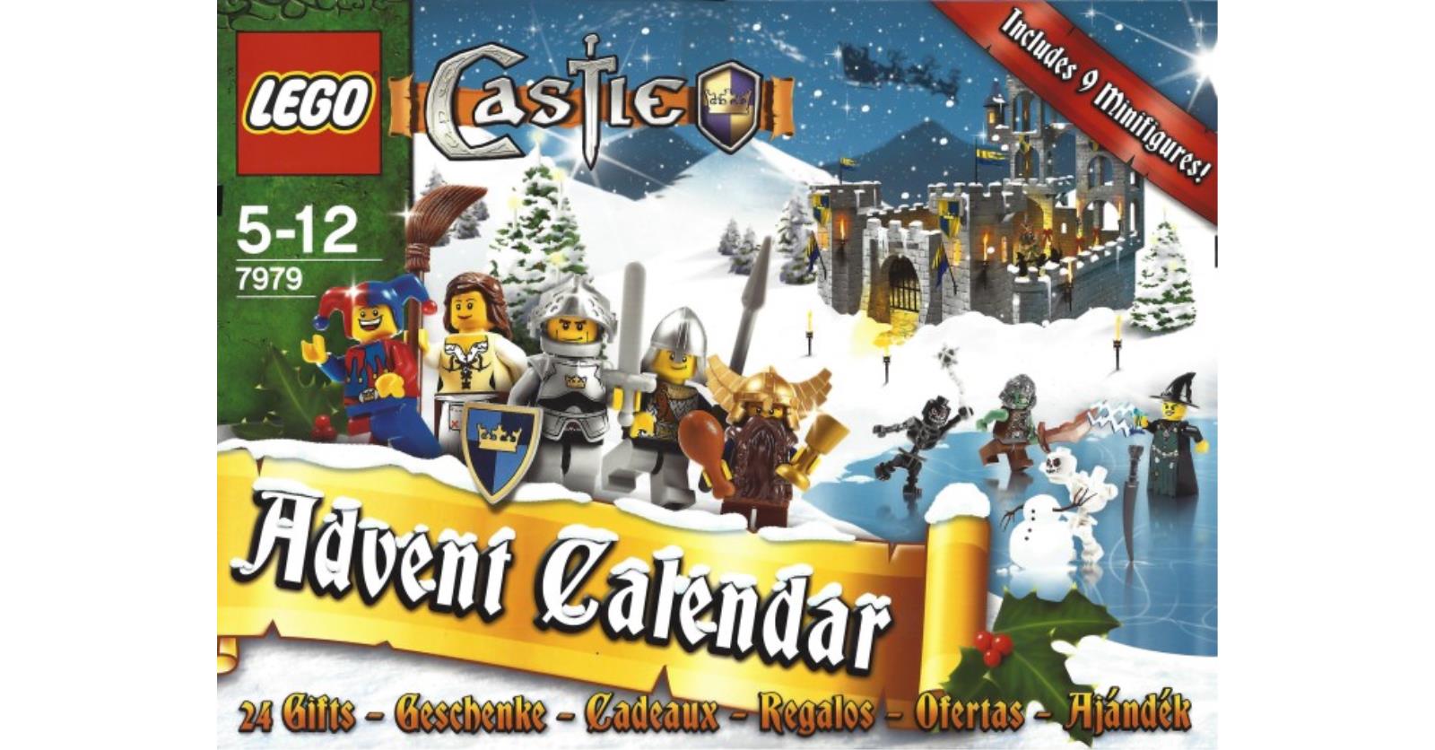 Random set of the day Castle Advent Calendar Brickset