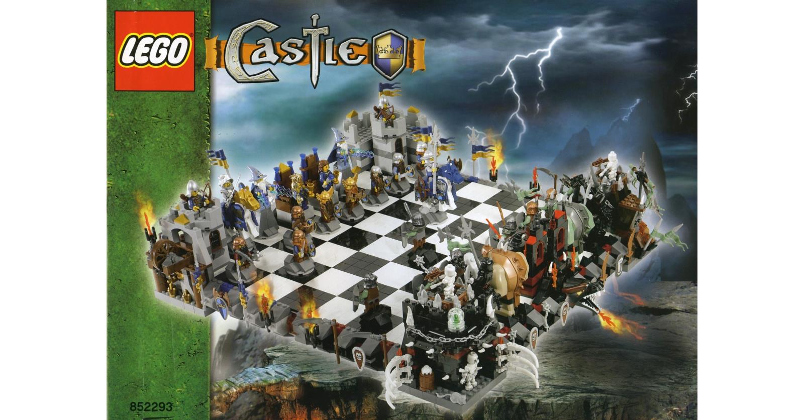 Lego castle 2024 chess set