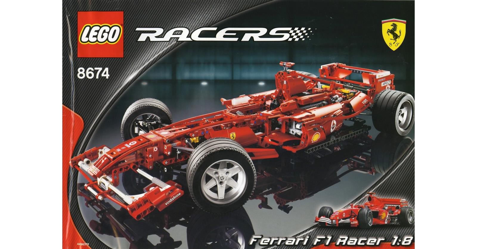 Ferrari Lego full-size F1 car Aug 8, 2013 Photo Gallery